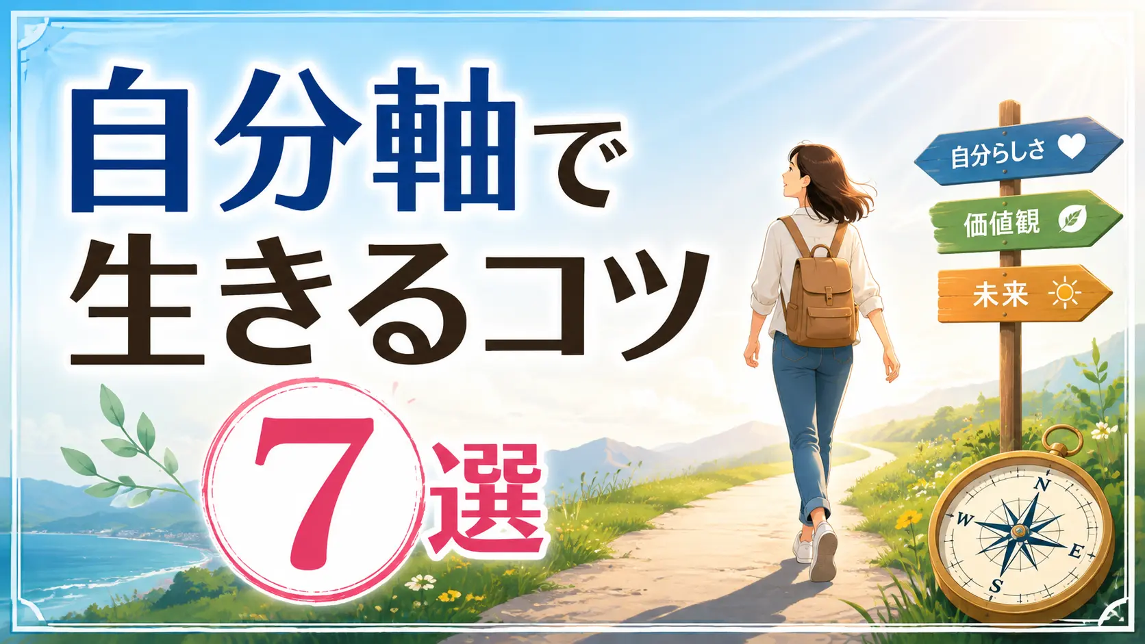 自分軸で生きるコツ7選